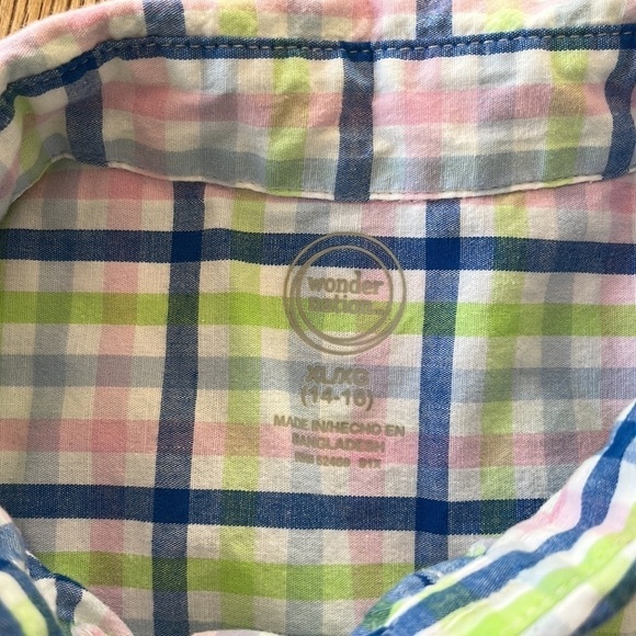 Wonder Nation Boys Shirt Button Down - Picture 4 of 4